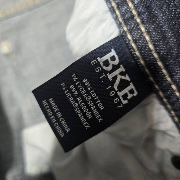 BKE Tyler Relaxed Staight Leg Randel Jeans 40x32 - Picture 6 of 6
